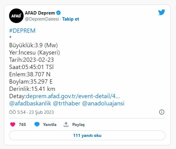 Hatay, Kayseri ve Kahramanmaraş'ta deprem paniği: 3 ilimiz art arda sarsıldı