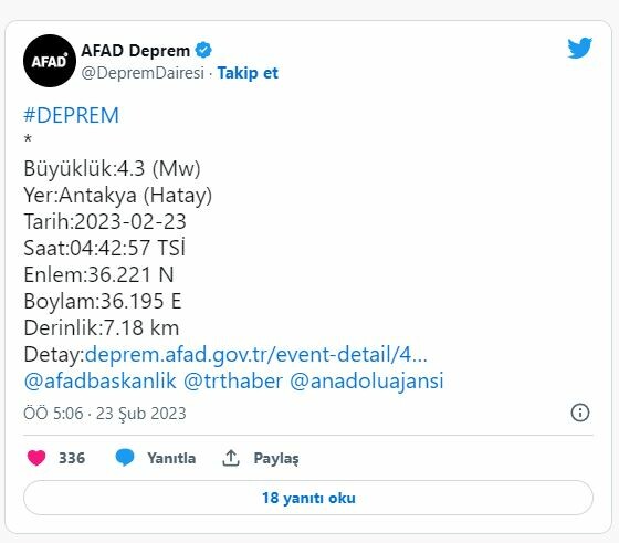 Hatay, Kayseri ve Kahramanmaraş'ta deprem paniği: 3 ilimiz art arda sarsıldı