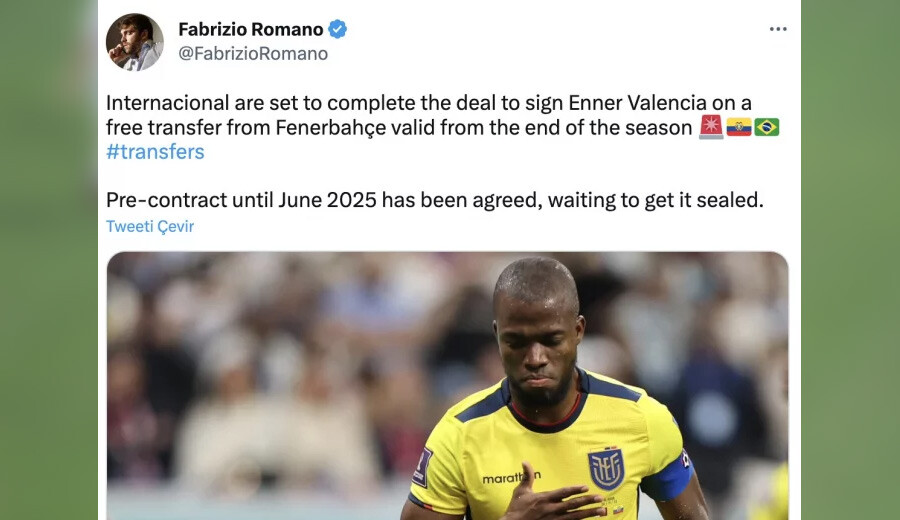 Son dakika Fenerbahçe haberi... Ekvadorlu yıldız Enner Valencia kararını verdi