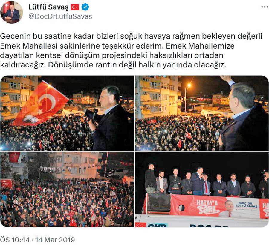 CHP kentsel dönüşüme de muhalif: İptal davası açtılar, projeleri engellediler