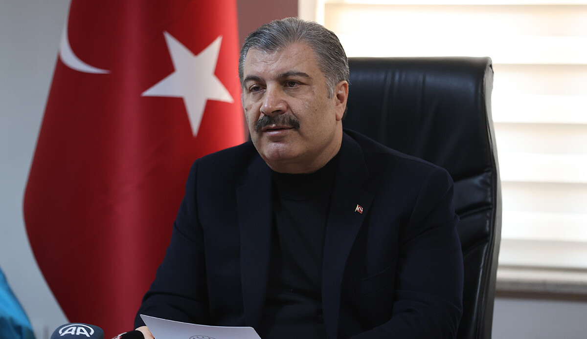 Bakan Koca: Kahramanmaraş'ta şebeke suyu riskli Bakan Koca: Kahramanmaraş'ta şebeke suyu riskli