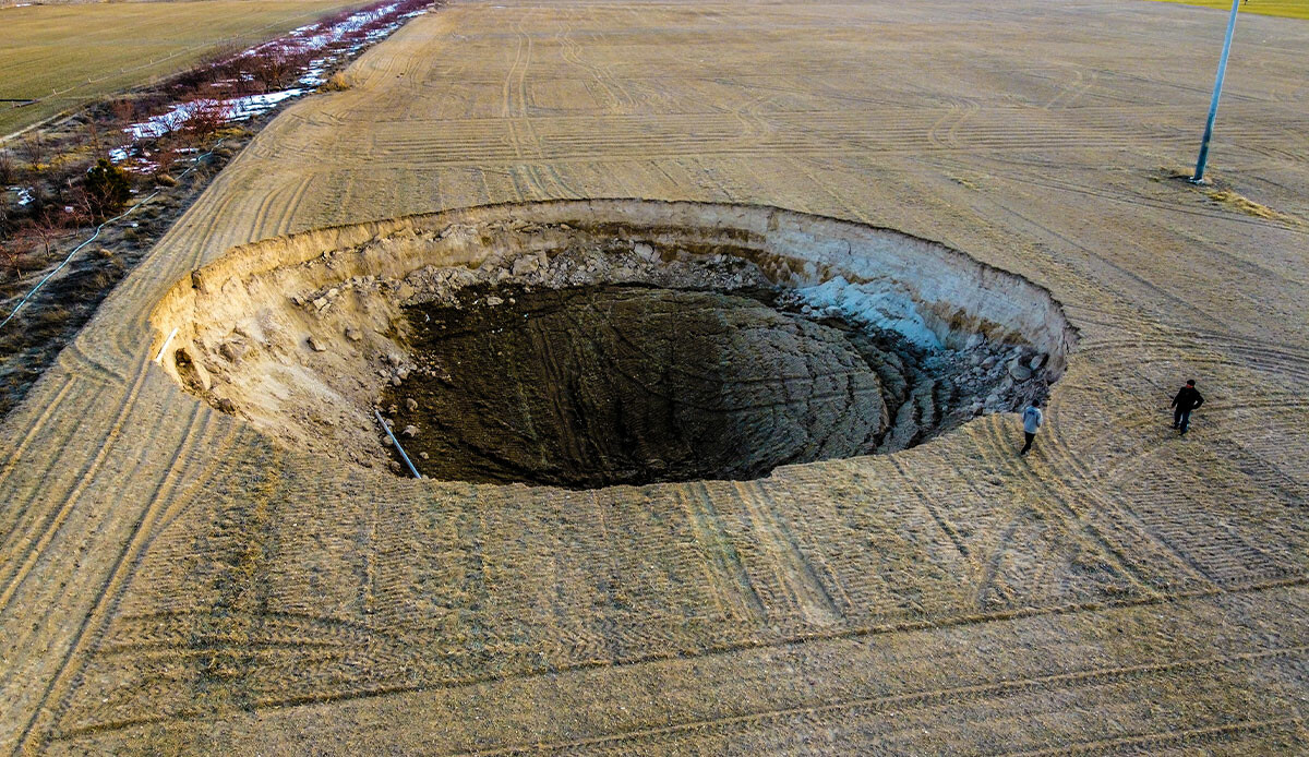 Konya'da deprem sonrası korku manzara