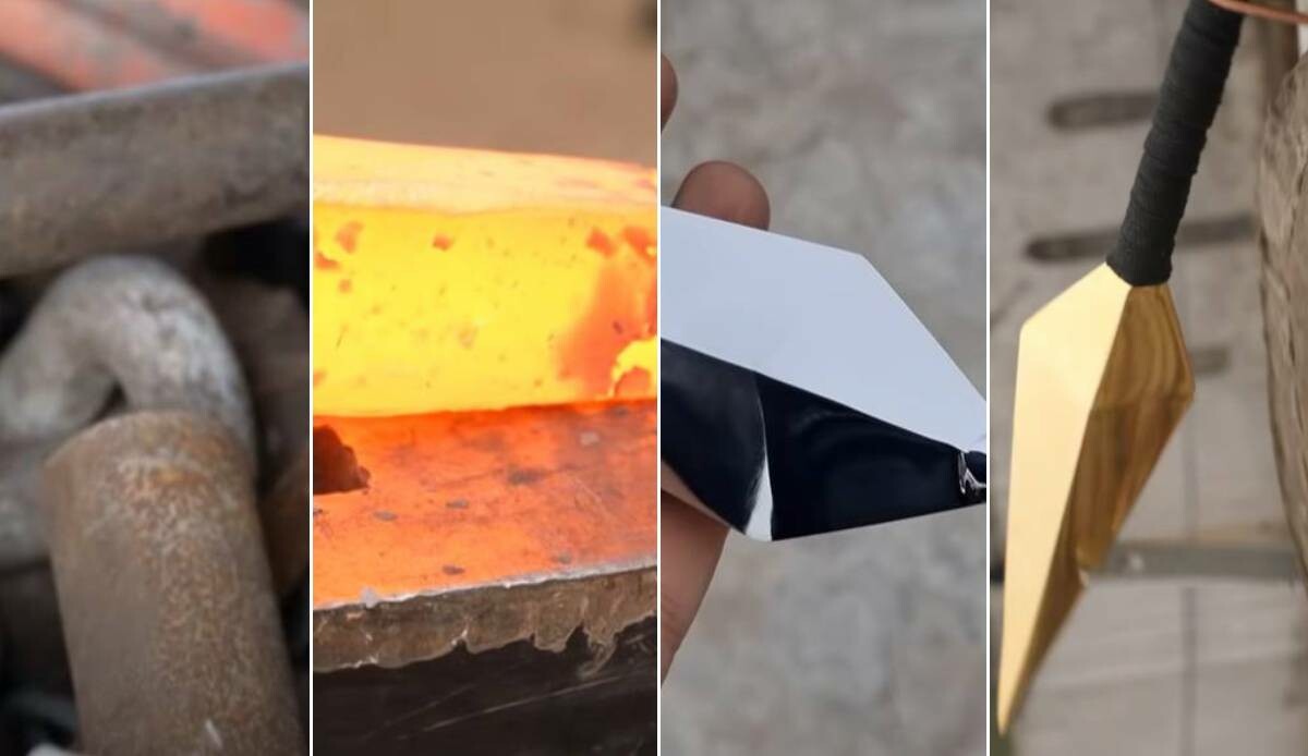 Paslı matkap ucunu sanat eserine çevirdi! Son halini görünce şaşıracaksınız