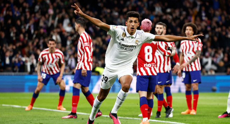 Real Madrid - Atletico Madrid (1-1 ÖZET) Madrid derbisinde 2004 doğumlu Alvaro Rodriguez parladı Real Madrid - Atletico Madrid (1-1 ÖZET) Madrid derbisinde 2004 doğumlu Alvaro Rodriguez parladı