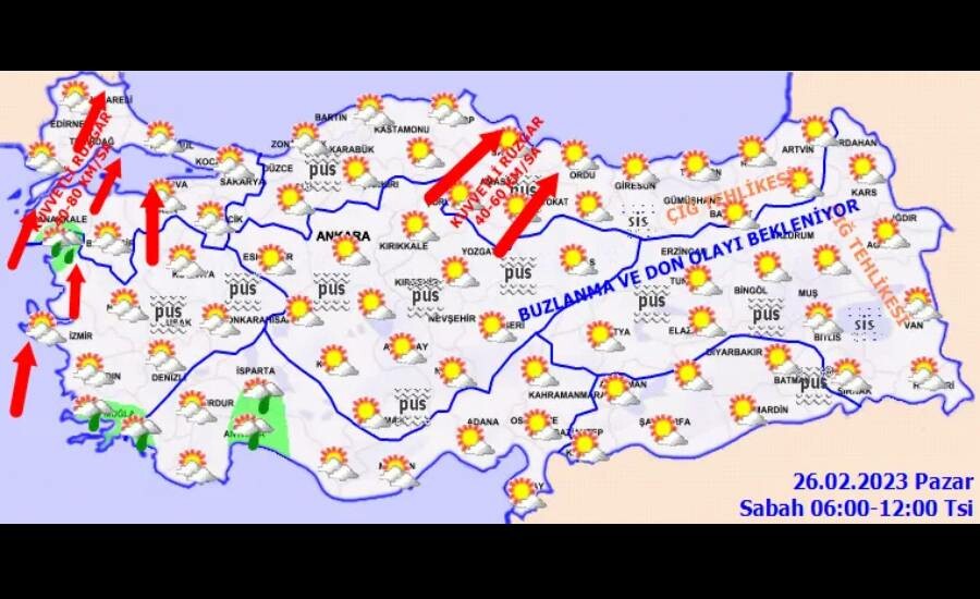 Meteoroloji uyardı! 8 ilde fırtına alarmı