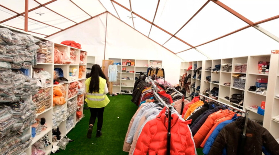 Konteyner kentte bilim çadırı