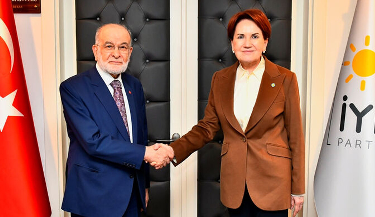 Saadet Lideri Karamollaoğlu'ndan Meral Akşener'e ziyaret Saadet Lideri Karamollaoğlu'ndan Meral Akşener'e ziyaret