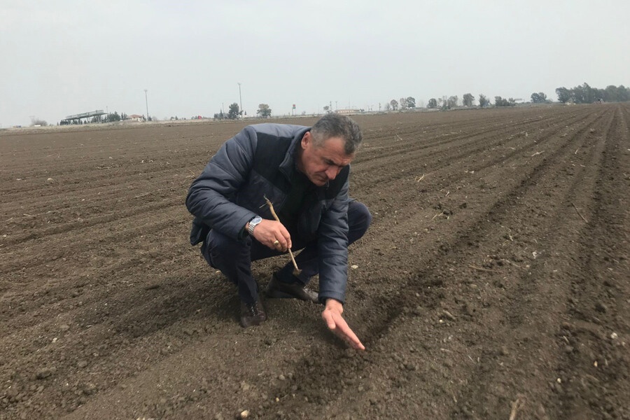 Adana'da depremzede çiftçiler ekime başladı: Üretmek zorundayız