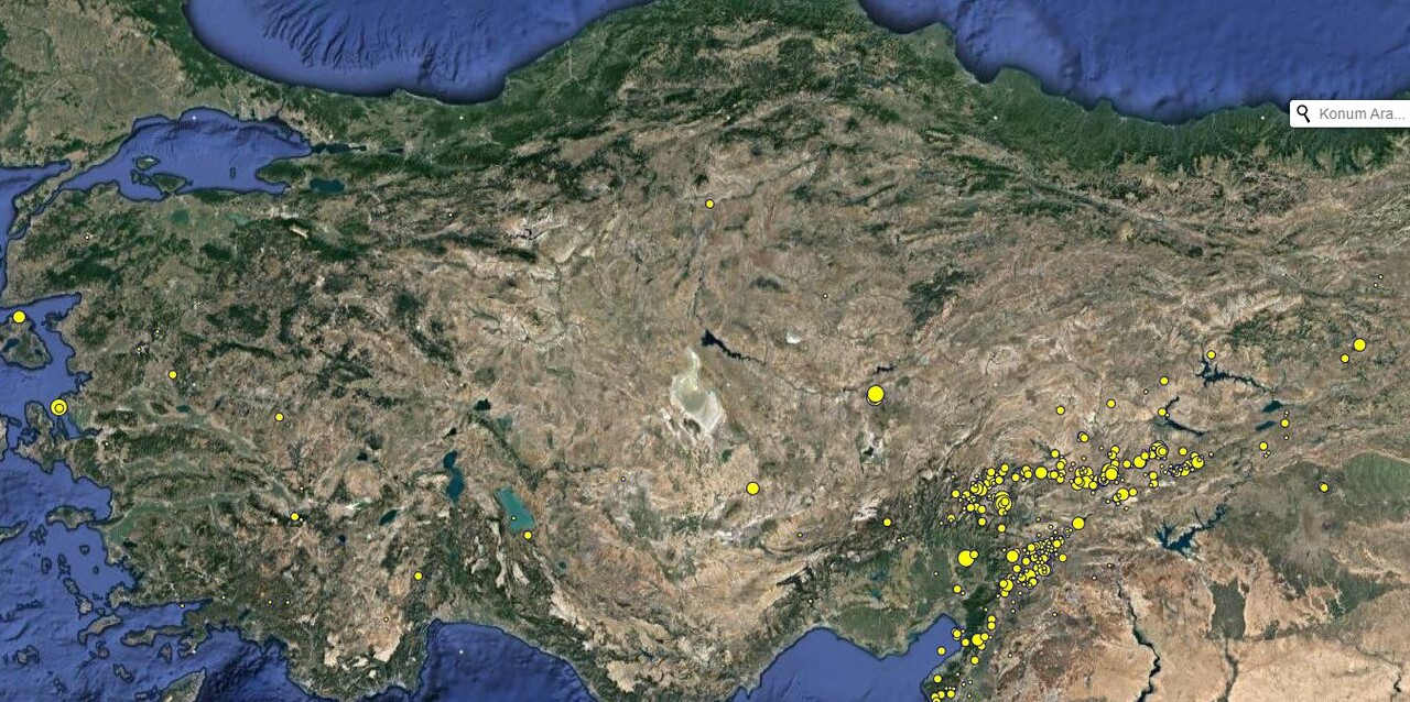 Son dakika: Kahramanmaraş ve Kayseri'de peş peşe deprem