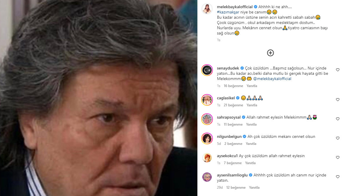 Kalp krizi geçiren usta oyuncu Kazım Akşar hayatını kaybetti