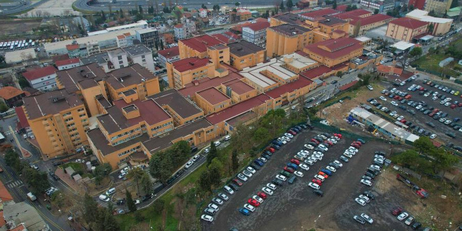 Cerrahpaşa Tıp Fakültesi kapatıldıktan sonra ilk kez havadan görüntülendi