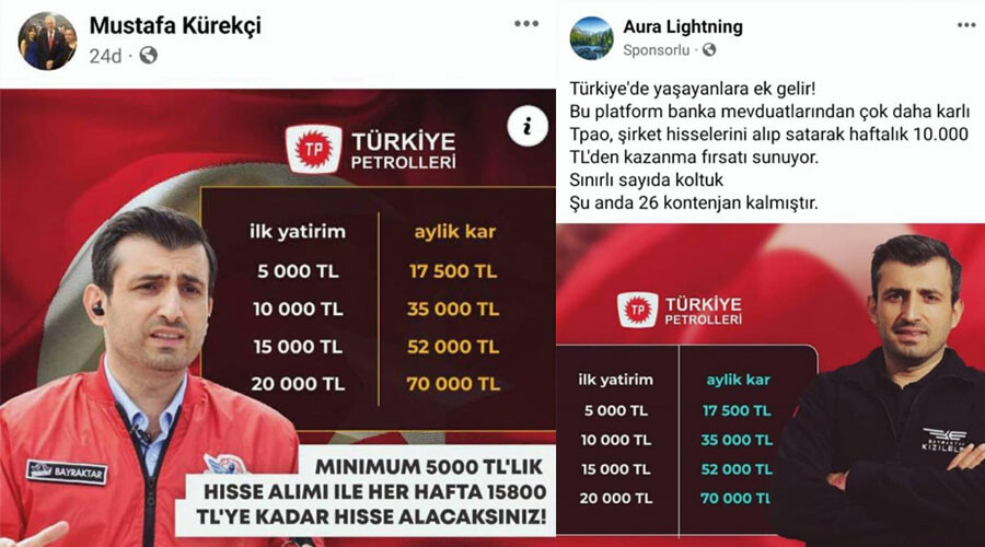 Selçuk Bayraktar’ın fotoğrafları kullanılarak ilan verilmişti: Baykar’dan dolandırıcılık girişimi uyarısı Selçuk Bayraktar’ın fotoğrafları kullanılarak ilan verilmişti: Baykar’dan dolandırıcılık girişimi uyarısı