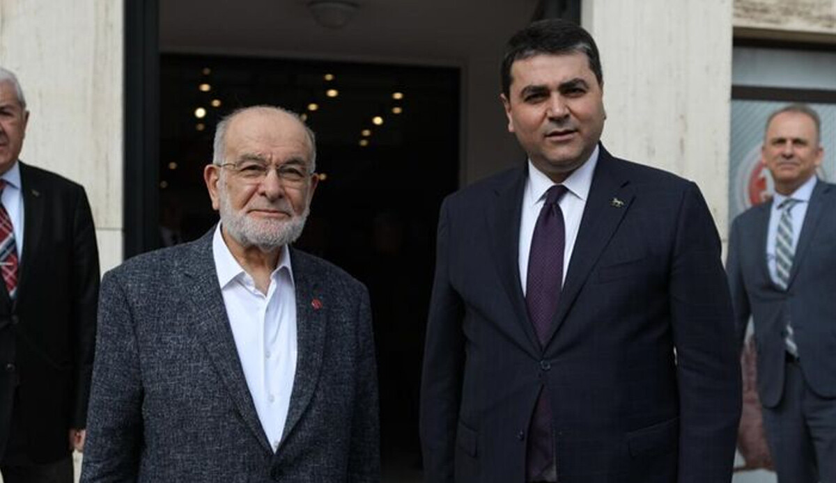 Karamollaoğlu 'aday' turunun son durağı Demokrat Parti'yi ziyaret etti Karamollaoğlu 'aday' turunun son durağı Demokrat Parti'yi ziyaret etti