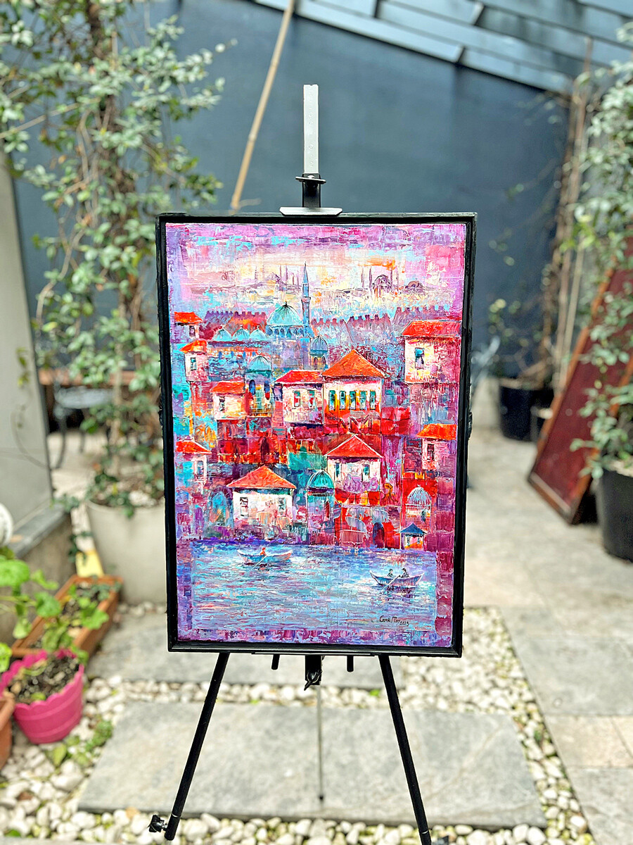 Ressam Cemal Toy depremzedeler için seferber oldu: Sanat eserleri ahşap ev olacak