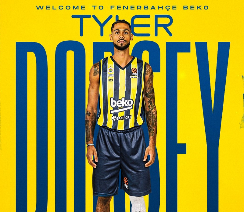 Fenerbahçe Tyler Dorsey transferini duyurdu! Yunan yıldız İstanbul'a geldi