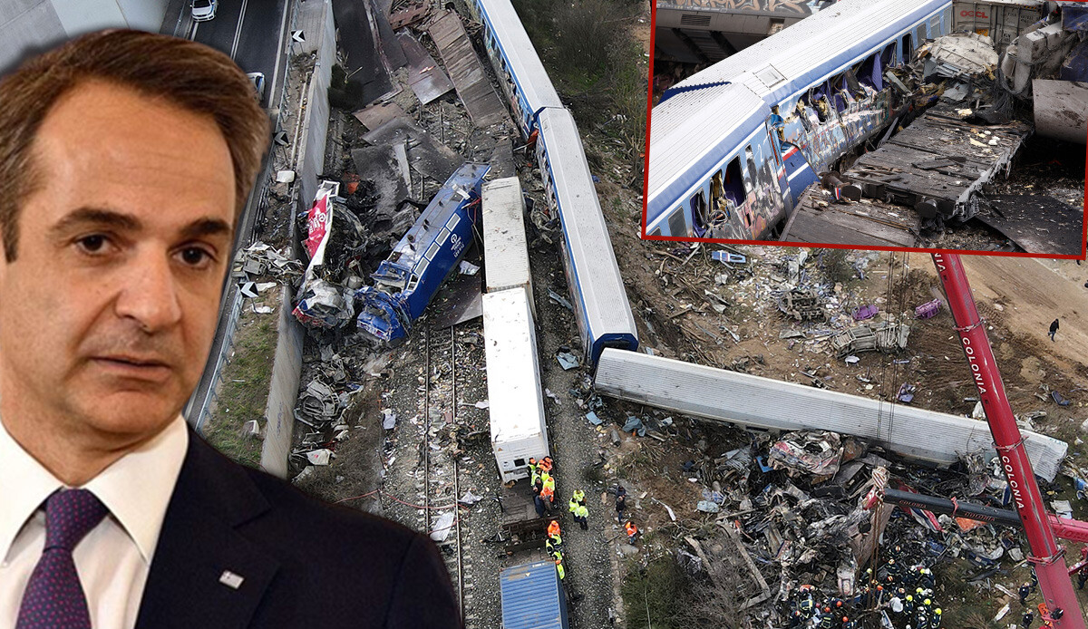 Yunanistan'ı sarsan tren kazasının sebebini Miçotakis açıkladı: Trajik bir insan hatası Yunanistan'ı sarsan tren kazasının sebebini Miçotakis açıkladı: Trajik bir insan hatası