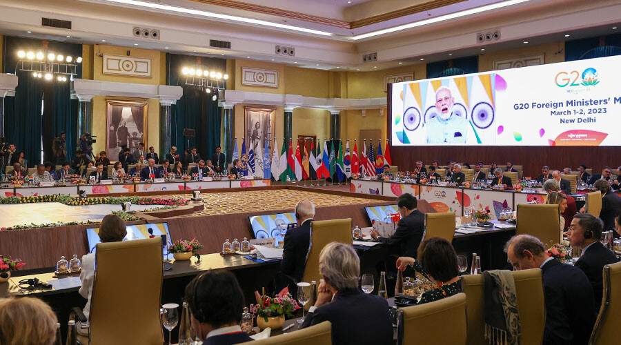 G20 toplantısı, Kahramanmaraş depremlerinde hayatını kaybedenler için saygı duruşuyla başladı