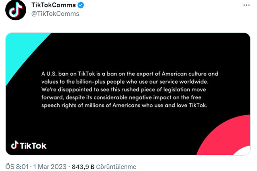 TikTok yasaklanıyor mu? ABD'de Meclis Komitesi yasa tasarısını onayladı