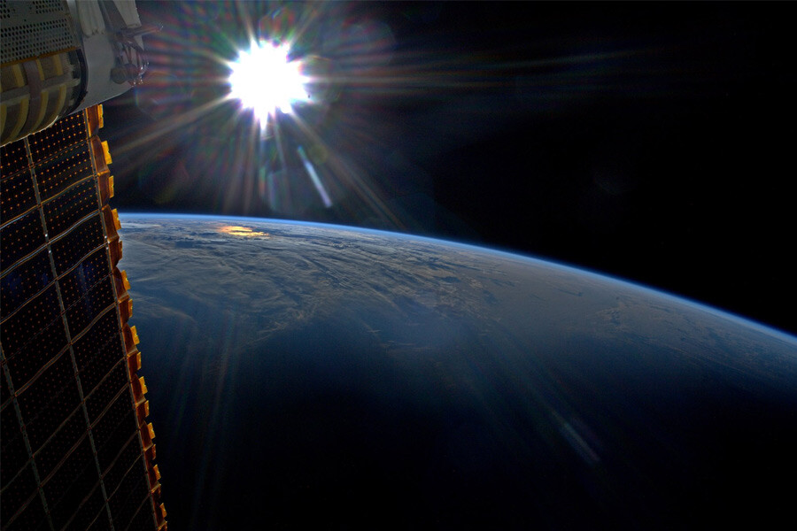 NASA astronotunu beğeni yağmuruna tutan kare: Uzaydan Dünya'yı öyle bir açıdan çekti ki sosyal medyada viral oldu