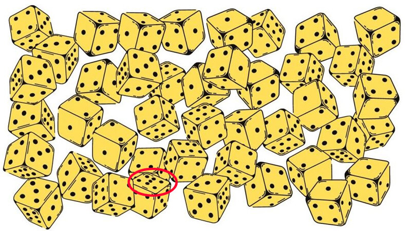 Süre sınırı yok… Zar görselindeki mantık hatasını bulan ‘dahi’ çıkıyor