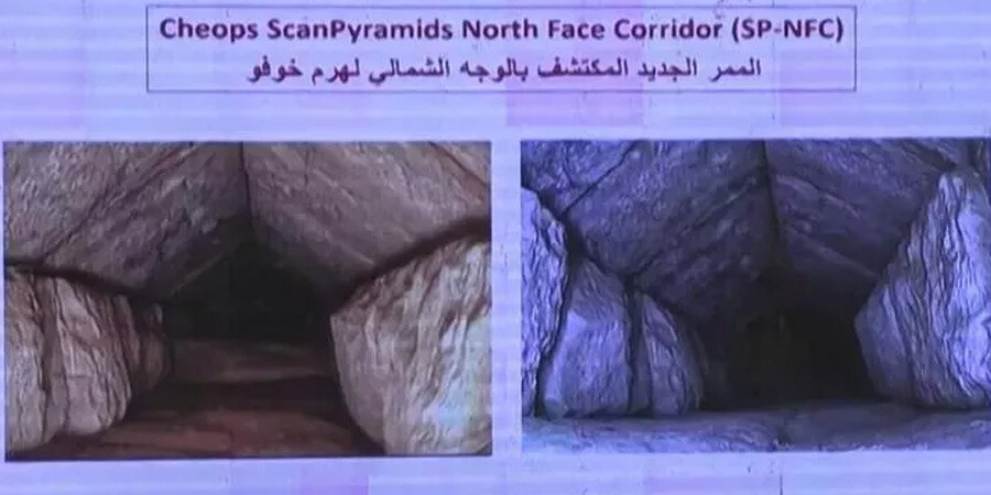 Nasıl inşa edildiği hala aydınlatılamadı: Büyük Giza Piramidi'nde tarihi buluş