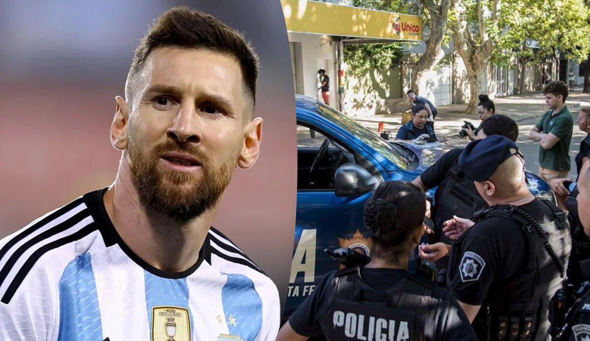 Lionel Messi tehdit edildi! Silahlı saldırı anları yürekleri ağza getirdi