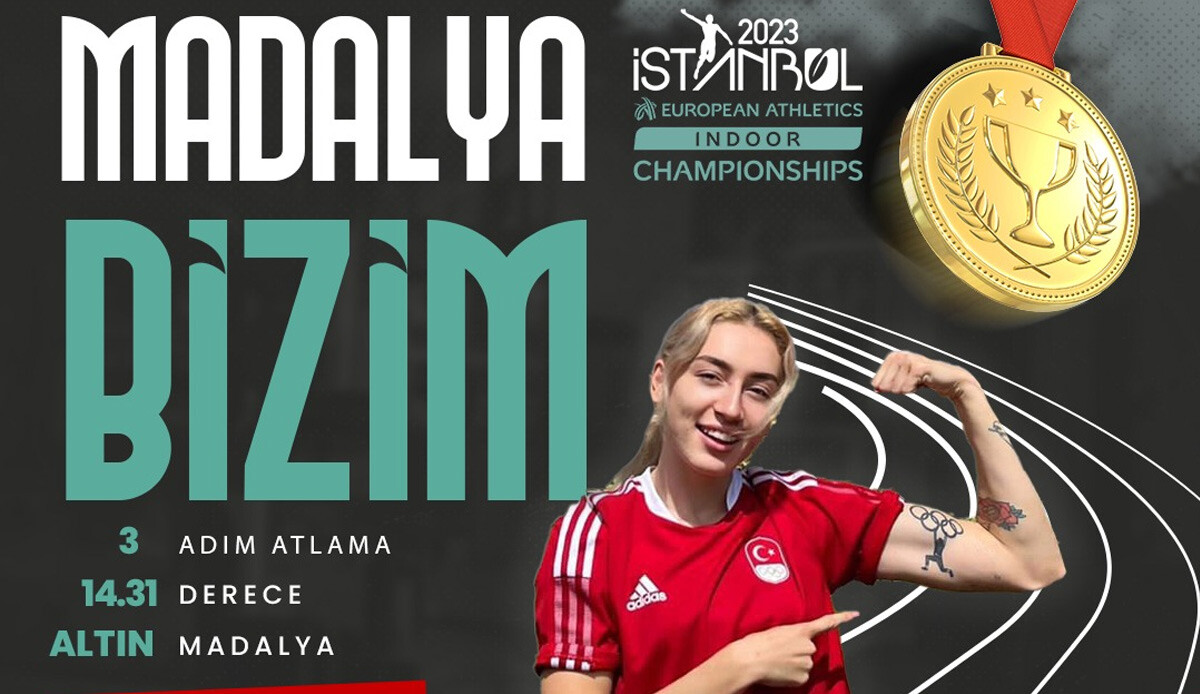 Milli atlet Tuğba Danışmaz Türkiye rekoru kırarak Avrupa şampiyonu oldu Milli atlet Tuğba Danışmaz Türkiye rekoru kırarak Avrupa şampiyonu oldu