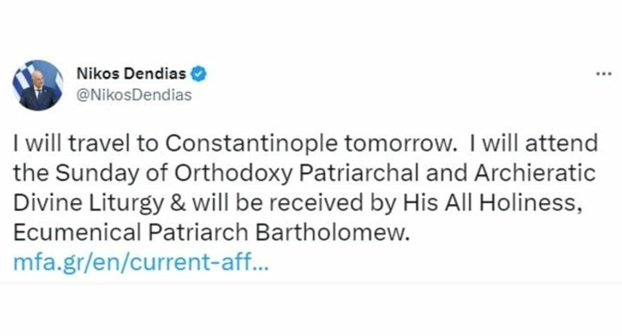 Yunan bakandan küstah sözler: İstanbul yerine ‘Konstantinopolis'!