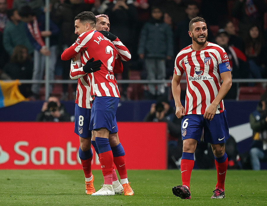 Fenerbahçe'nin rakibi Sevilla hüsrana uğradı! Atletico Madrid'den fark yediler