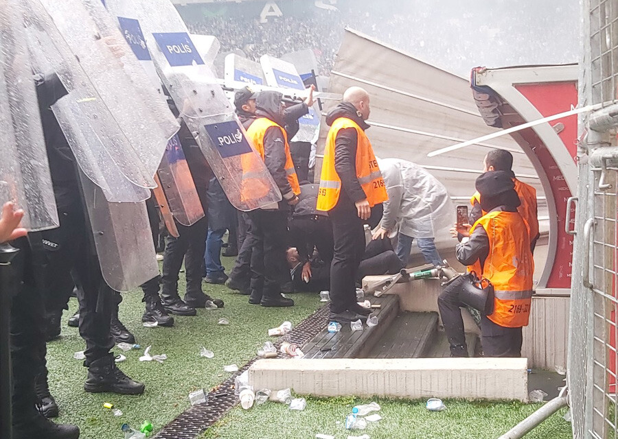 Bursaspor - Amedspor maçı sonrası 7 kişi gözaltına alındı