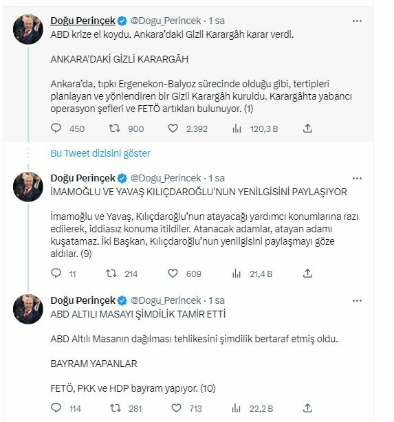 Perinçek'ten masaya geri oturan Akşener'le ilgili çarpıcı iddia: ABD’nin dayatmasıyla döndü