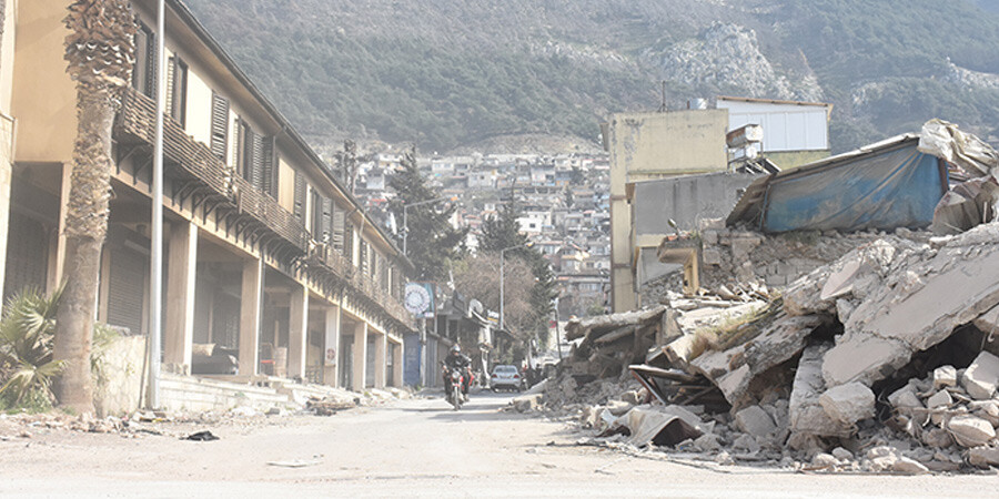 Geçmişi 1860'lara dayanıyor: Hatay'daki tarihi otel depreme rağmen ayakta kaldı