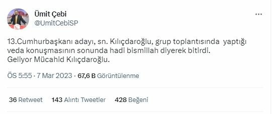 Saadet Partili isimden Kılıçdaroğlu'na 'mücahit' benzetmesine tepki yağdı