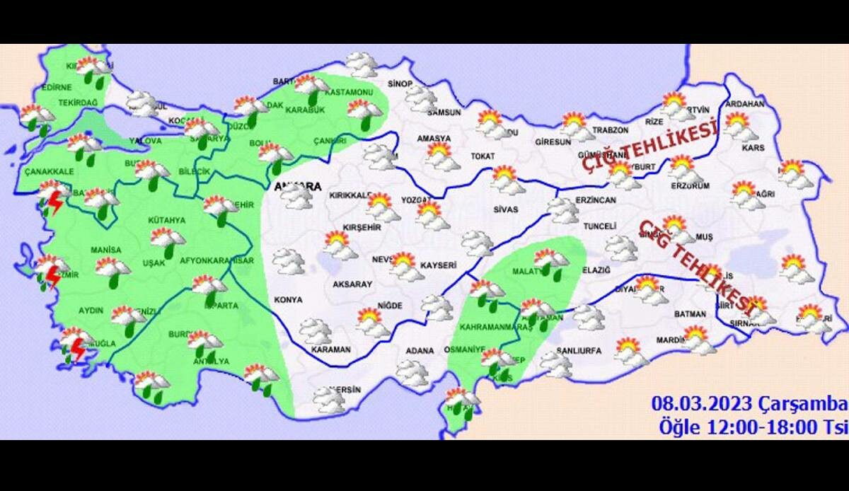 Kar, fırtına ve sağanak yağış geliyor! Meteoroloji'den turuncu uyarı