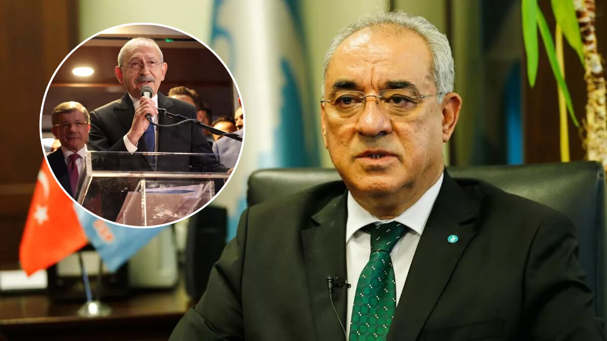 DSP Lideri Önder Aksakal, Kılıçdaroğlu'nun adaylığını desteklemeyeceklerini duyurdu DSP Lideri Önder Aksakal, Kılıçdaroğlu'nun adaylığını desteklemeyeceklerini duyurdu
