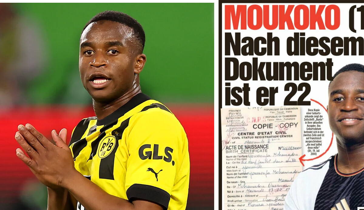 Youssoufa Moukoko'nın gerçek yaşı ortaya çıktı! Borussia Dortmund'u şok eden belge Youssoufa Moukoko'nın gerçek yaşı ortaya çıktı! Borussia Dortmund'u şok eden belge