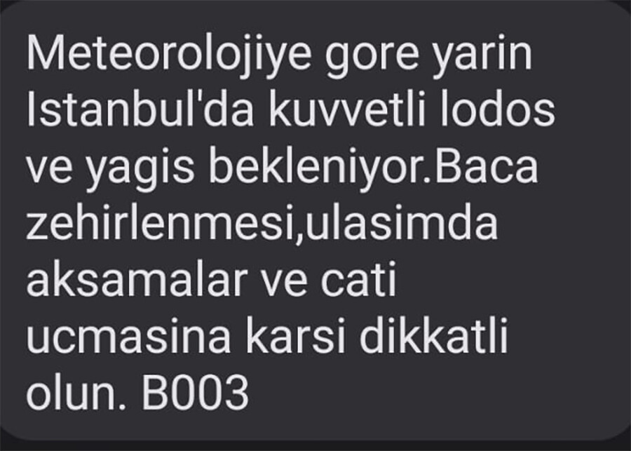 Meteoroloji, AFAD, AKOM peş peşe uyardı: İstanbullular yarına dikkat!