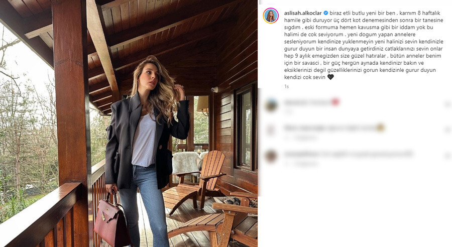 Doğum yapan annelere seslendi: Kendinize yüklenmeyin, yeni halinizi sevin Doğum yapan annelere seslendi: Kendinize yüklenmeyin, yeni halinizi sevin