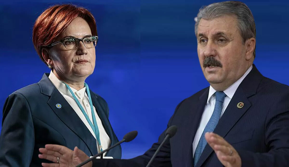 BBP Lideri Destici'den Akşener'e 'Kılıçdaroğlu' eleştirisi: Adayın PKK ile görüşüyor BBP Lideri Destici'den Akşener'e 'Kılıçdaroğlu' eleştirisi: Adayın PKK ile görüşüyor