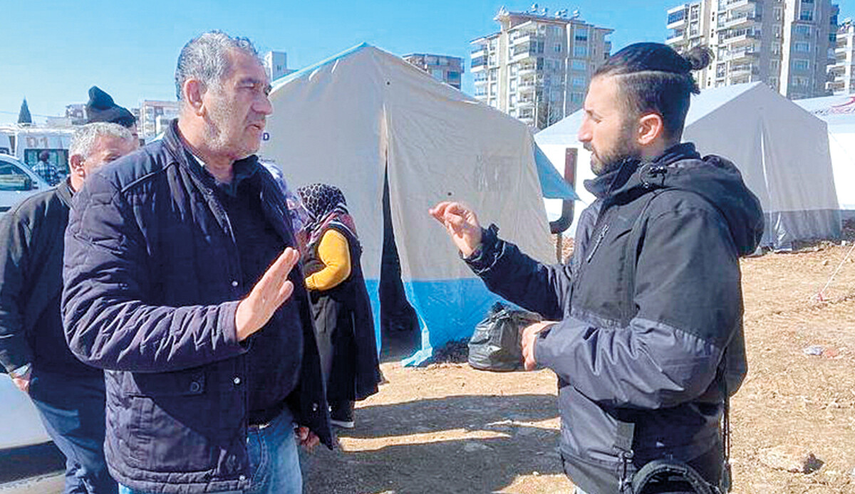 Haberi bırakıp yardıma koştuk! Önce insanız, sonra gazeteci...