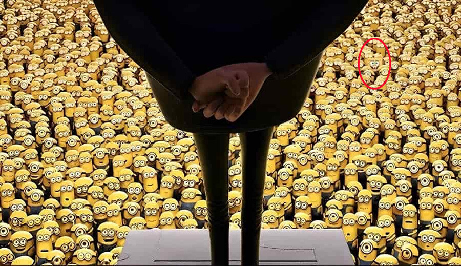 6 saniyeniz var… Resimdeki Sünger Bob nerede? Gören dahi sayılıyor