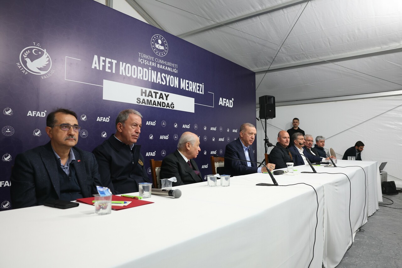 Cumhurbaşkanı Erdoğan: Hatay ve ilçeleri önceliğimiz Cumhurbaşkanı Erdoğan: Hatay ve ilçeleri önceliğimiz