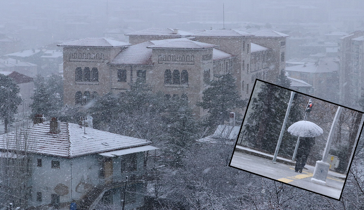 Mart ortasında bir ilimiz beyaza büründü! Lapa lapa yağdı, görenler hayrete düştü: Beklenen kar gecikmeli geldi ama yüzleri güldürdü