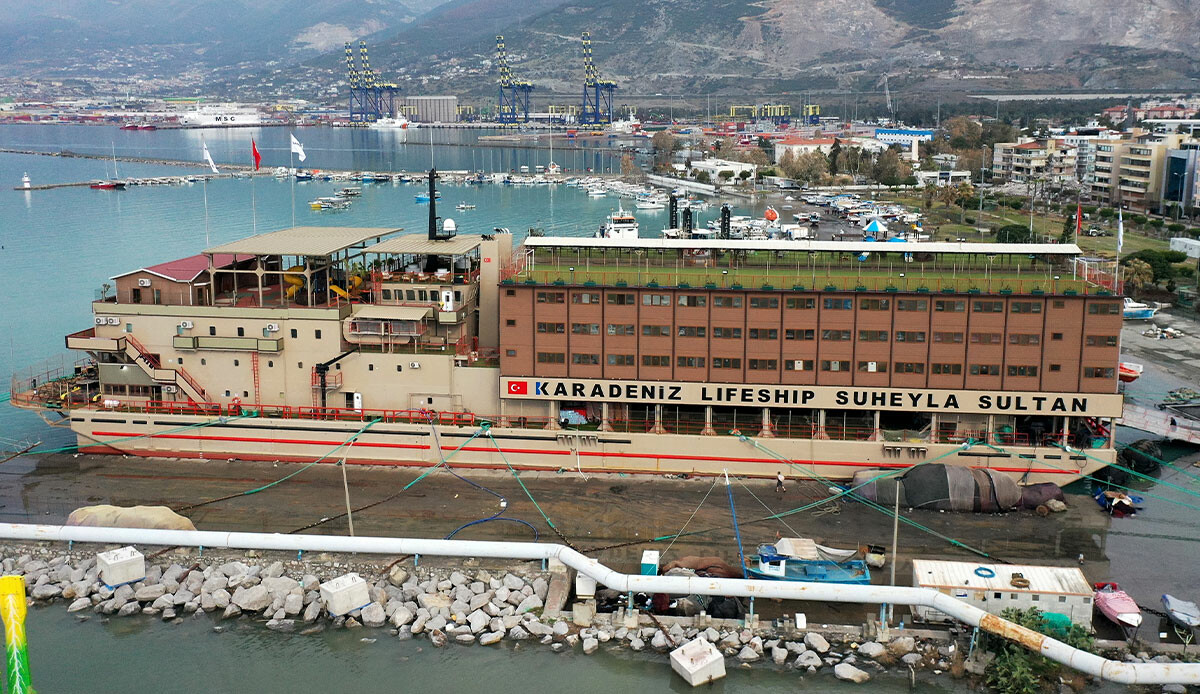 Su üstünde bir şehir: Kreş, sağlık ocağı, aşevi... Süheyla Sultan depremzedelere yuva oldu