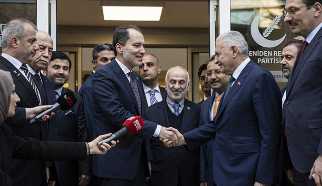 Binali Yıldırım'dan 'Yeniden Refah Partisi' açıklaması: Nezaket ziyaretiydi, 6284 talebini hiç konuşmadık Binali Yıldırım'dan 'Yeniden Refah Partisi' açıklaması: Nezaket ziyaretiydi, 6284 talebini hiç konuşmadık