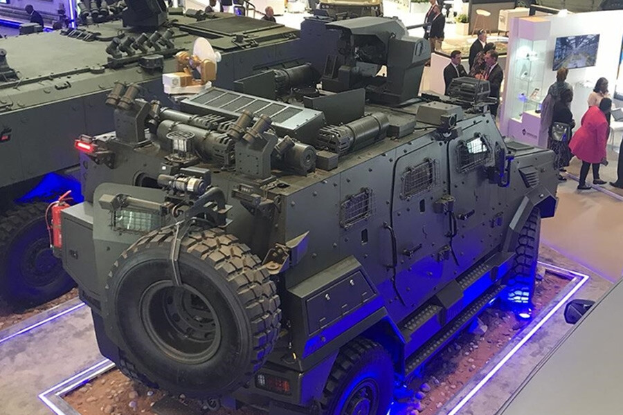 Dünyanın en büyük savunma sanayi fuarlarında sergileniyor... Türk zırhlısı Amazon 4x4 göreve hazır Dünyanın en büyük savunma sanayi fuarlarında sergileniyor... Türk zırhlısı Amazon 4x4 göreve hazır