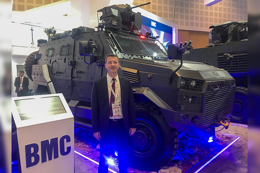 Dünyanın en büyük savunma sanayi fuarlarında sergileniyor... Türk zırhlısı Amazon 4x4 göreve hazır Dünyanın en büyük savunma sanayi fuarlarında sergileniyor... Türk zırhlısı Amazon 4x4 göreve hazır