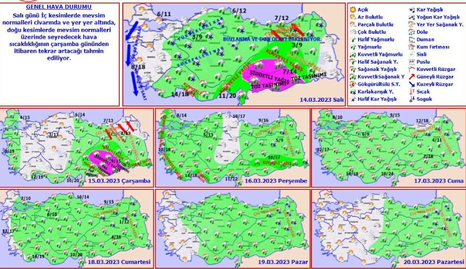 Meteoroloji’den peş peşe uyarılar: Perşembe gününe kadar devam edecek
