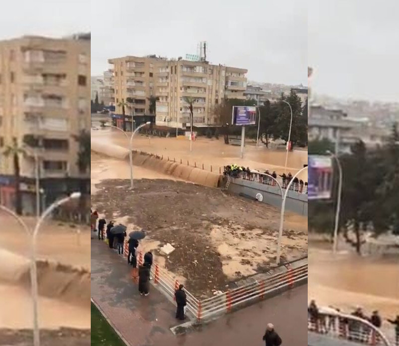 <p> Sabahın ilk ışıkları ile bölgeye sevk edilen dalgıçlar suda arama çalışması başlattı.Sularla birlikte sürüklenen çamur nedeniyle ekipler, kısa bir aramanın ardından çalışmalar ara verdi. </p>