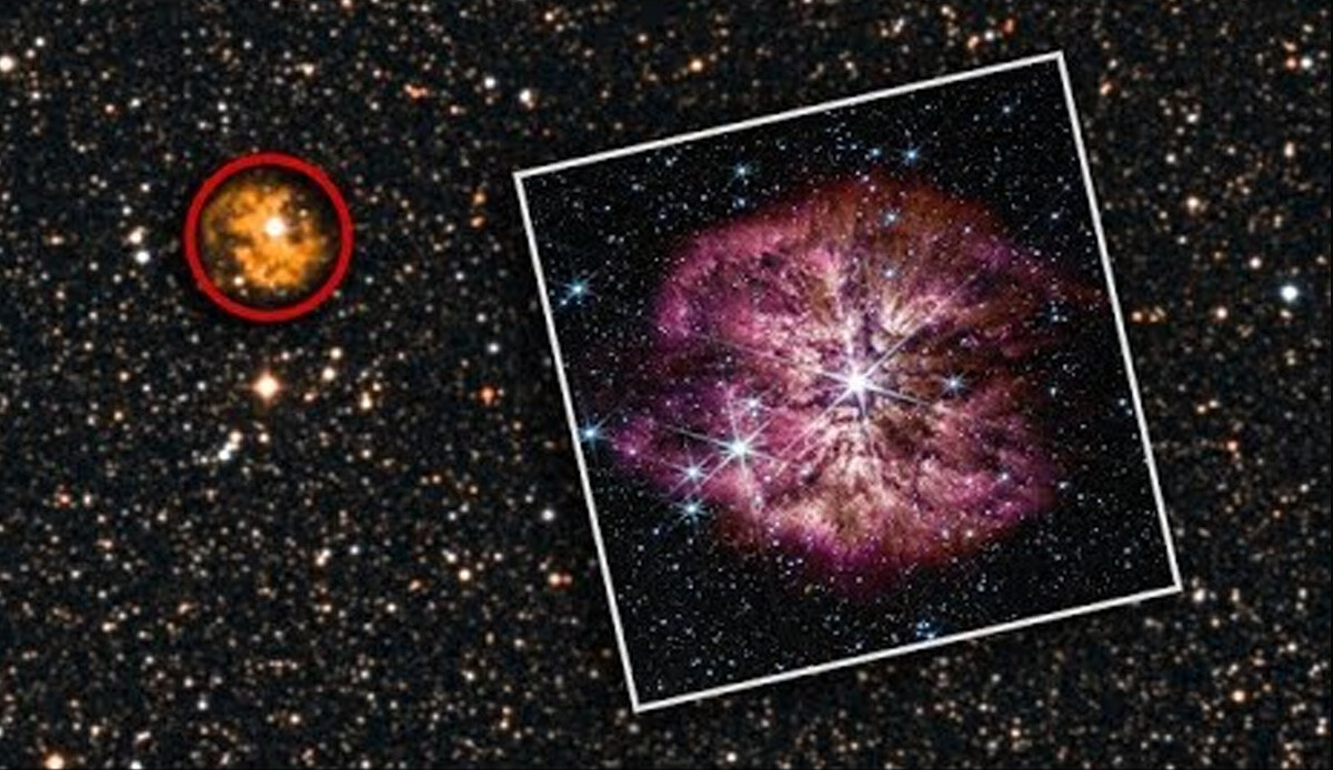 NASA'nın James Webb Uzay Teleskobu ölmekte olan bir yıldızı görüntüledi NASA'nın James Webb Uzay Teleskobu ölmekte olan bir yıldızı görüntüledi
